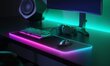 Peles paliktnis Peles paklājiņš LED rgb, 80x30 cm цена и информация | Peles | 220.lv