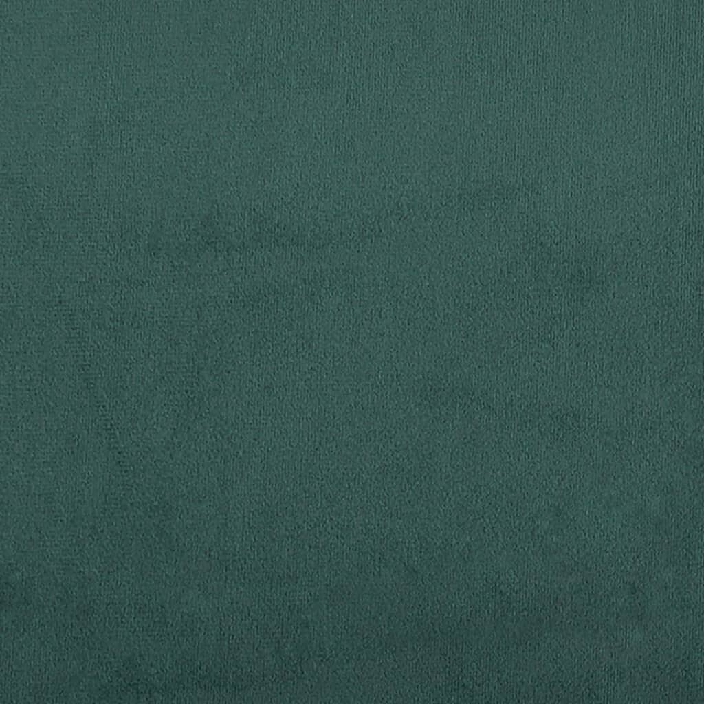 Dīvāngulta vidaXL, 100x200 cm, zaļa cena un informācija | Gultas | 220.lv