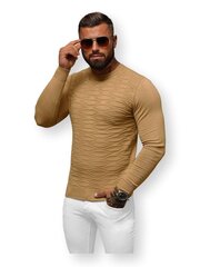 Džemperis vīriešiem Heser O/ZZ190137, brūns cena un informācija | Vīriešu džemperi | 220.lv