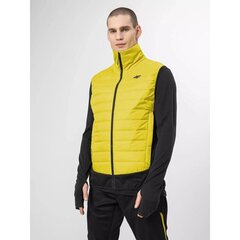 Veste vīriešiem 4F M H4Z22BZM060 45S, dzeltena cena un informācija | Vīriešu vestes | 220.lv