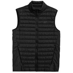 Veste vīriešiem 4F M H4Z21KUMP001 20S, melna цена и информация | Мужские жилетки | 220.lv