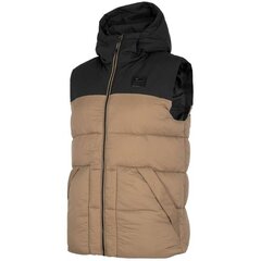 Vīriešu veste 4F M H4Z22 KUMP002 74S, brūna cena un informācija | Vīriešu vestes | 220.lv