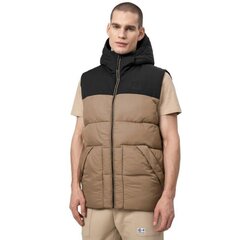 Vīriešu veste 4F M H4Z22 KUMP002 74S, brūna cena un informācija | Vīriešu vestes | 220.lv