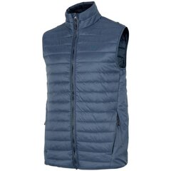 Veste vīriešiem 4F M H4Z22 KUMP001 30S, zila цена и информация | Мужские жилетки | 220.lv