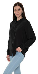 Женская рубашка VMVIVI Regular Fit 10283143 Черный цена и информация | Женские блузки, рубашки | 220.lv