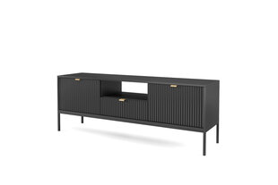TV galdiņš AKL Furniture Nova Sands RTV154, melns cena un informācija | TV galdiņi | 220.lv