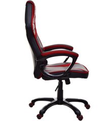 Spēļu krēsls Giosedio GPR041, melns/sarkans cena un informācija | Biroja krēsli | 220.lv