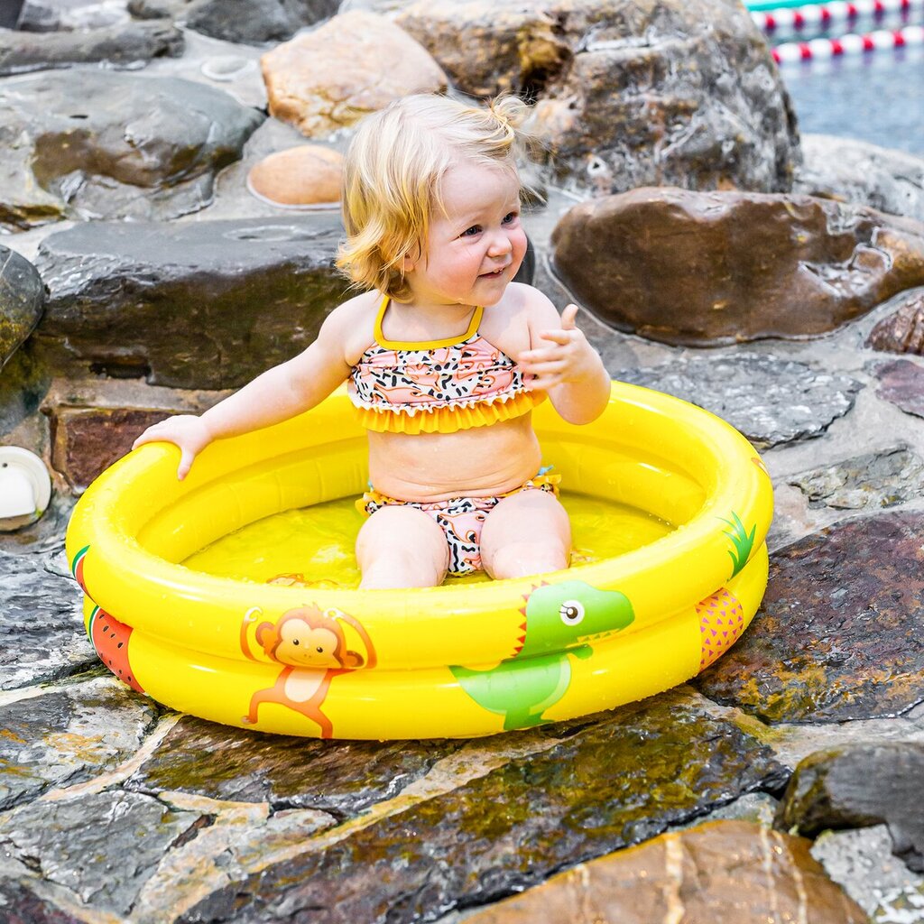 Piepūšamais baseins bērniem Swim Essentials Yellow, 15 L cena un informācija | Baseini | 220.lv