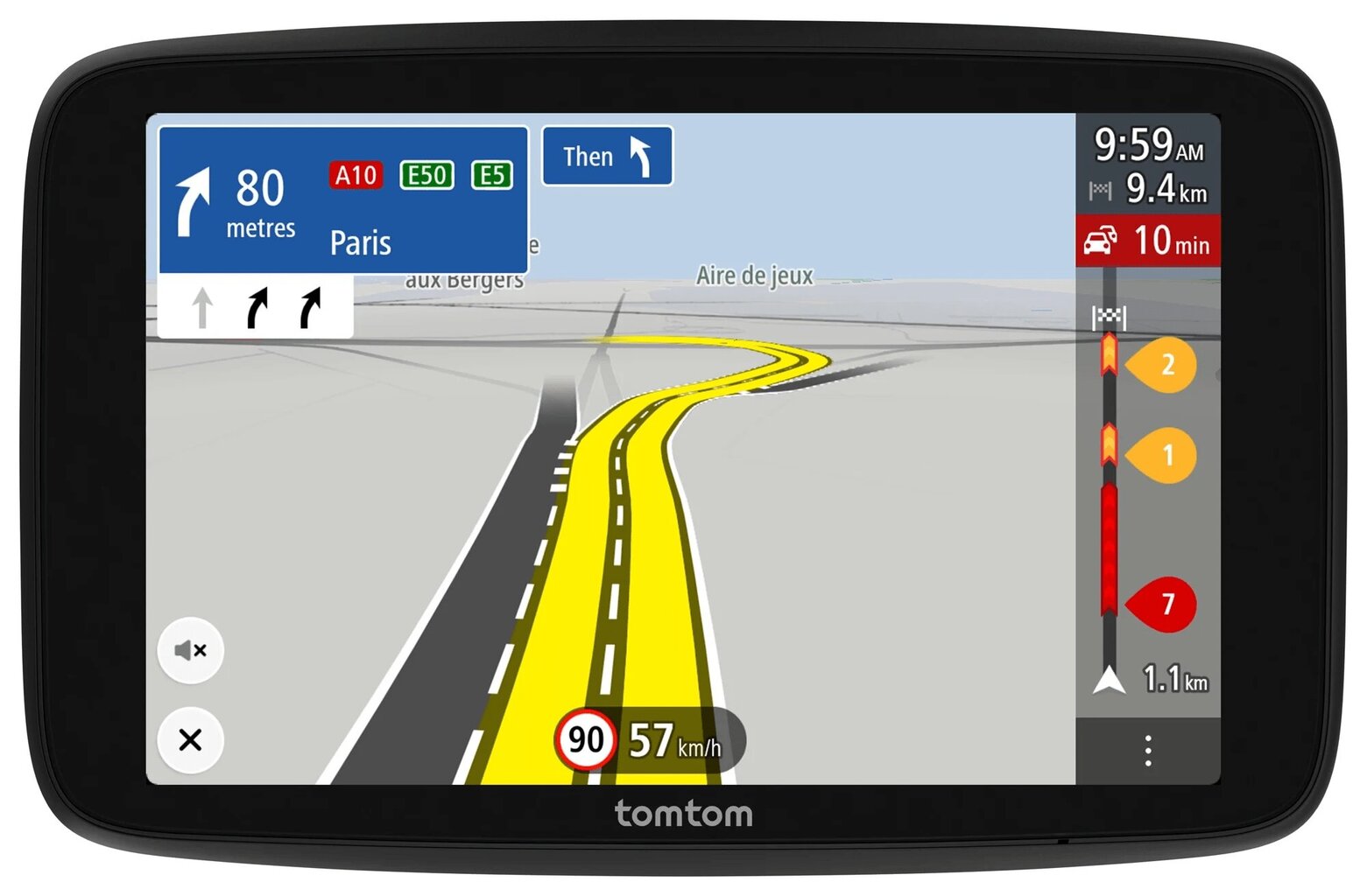 Tomtom AUTOMAŠĪNAS GPS NAVIGĀCIJAS SYS 7"/EXPERT 7+ 1YD7.002.20 TOMTOM cena un informācija | Auto GPS | 220.lv