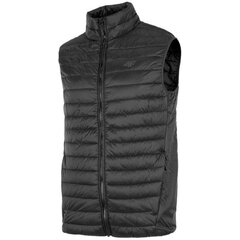 Veste vīriešiem 4F M H4Z22 KUMP001 20S, melna cena un informācija | Vīriešu vestes | 220.lv