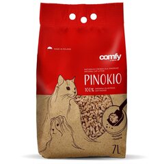 Наполнитель Comfy Pinokio, 21 л (3х7 л) цена и информация | Наполнители для туалета | 220.lv