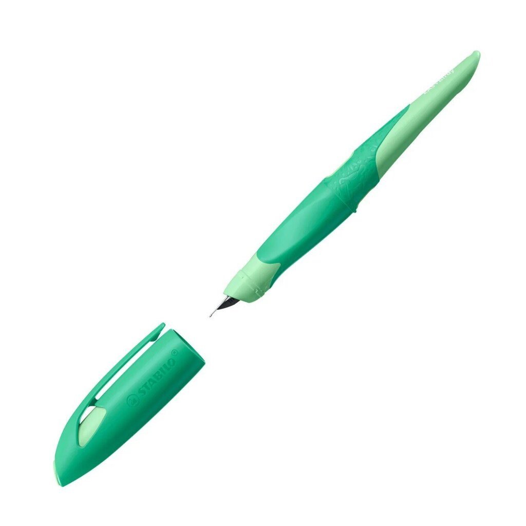 Pildspalva Stabilo Easy birdy 3D Wildlife labročiem, zaļa цена и информация | Kancelejas preces | 220.lv
