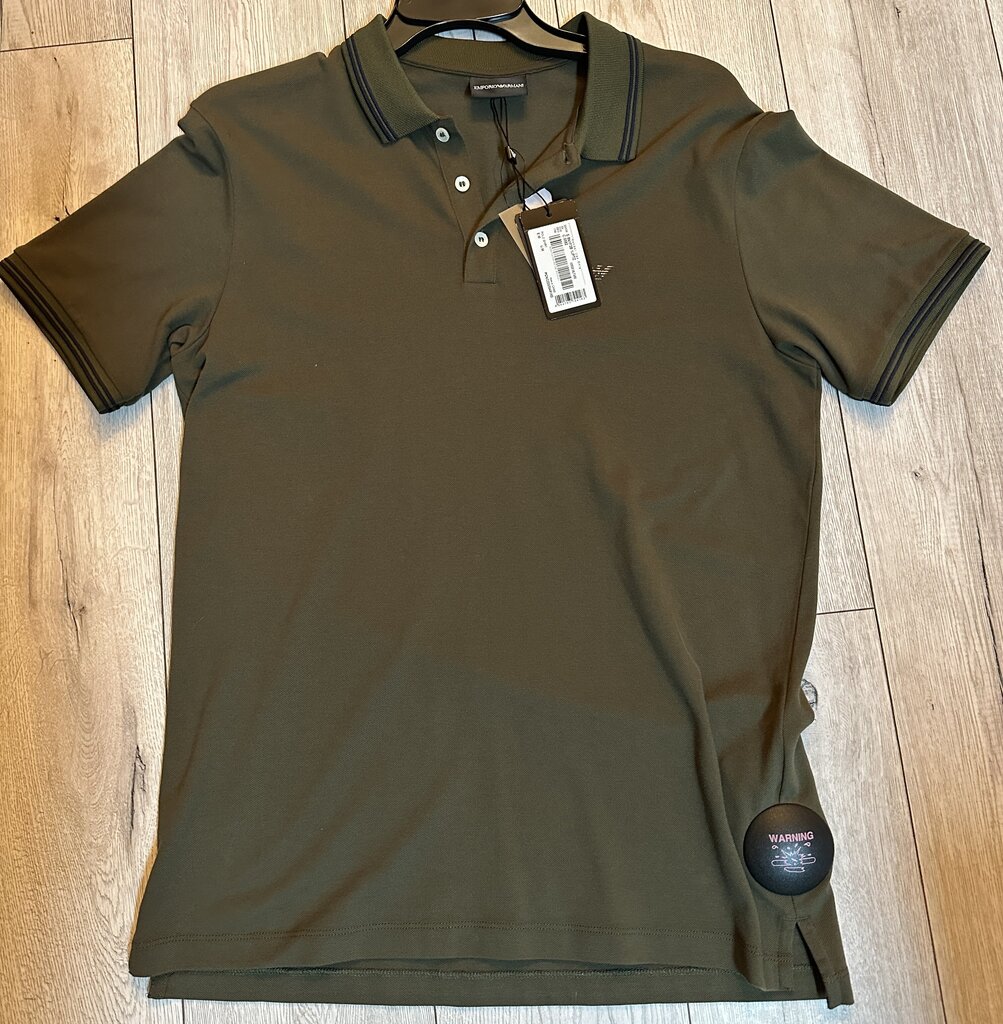 Emporio Armani polo krekls цена и информация | Vīriešu T-krekli | 220.lv