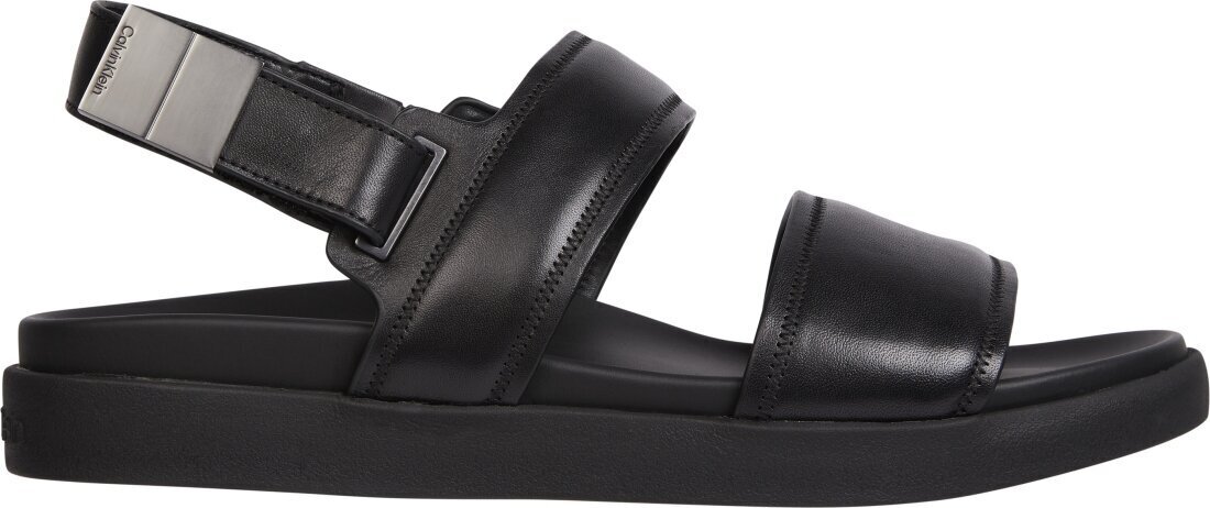 Calvin Klein vīriešu sandales, melnas cena un informācija | Vīriešu iešļūcenes, čības, sandales | 220.lv