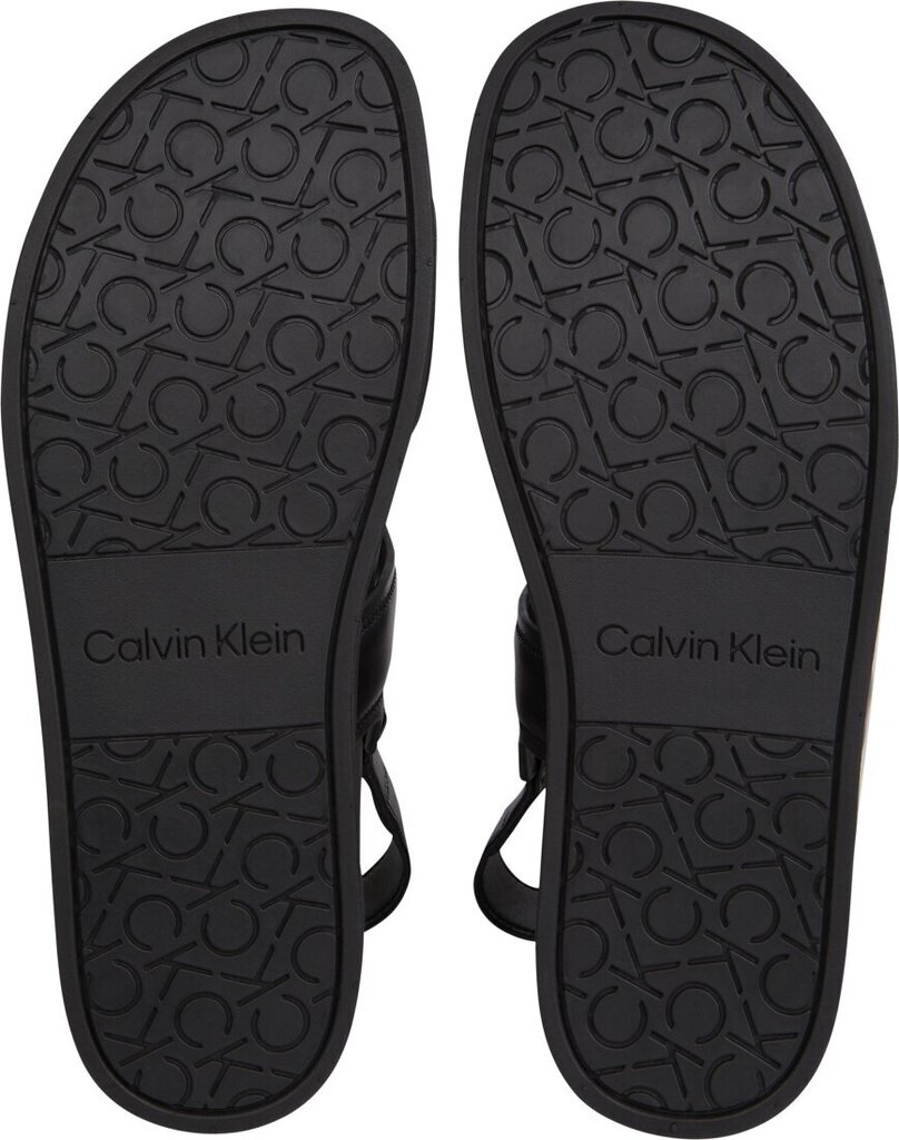 Calvin Klein vīriešu sandales, melnas цена и информация | Vīriešu iešļūcenes, čības, sandales | 220.lv