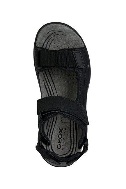 Geox sandales vīriešiem U3550A-0EK11-C9999, melnas цена и информация | Vīriešu iešļūcenes, čības, sandales | 220.lv