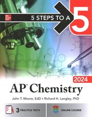 5 Steps to a 5: AP Chemistry 2024 cena un informācija | Ekonomikas grāmatas | 220.lv