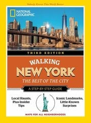 National Geographic Walking New York, 3rd Edition цена и информация | Путеводители, путешествия | 220.lv