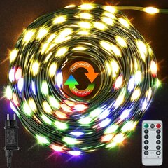 Ziemassvētku apgaismojums 300 LED, 30 m cena un informācija | Ziemassvētku lampiņas, LED virtenes | 220.lv
