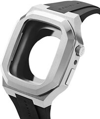 Daniel Wellington Switch 40 Silver — Apple Watch 40 mm korpuss ar siksniņu DW01200005 cena un informācija | Viedpulksteņu un viedo aproču aksesuāri | 220.lv
