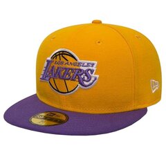 Cepure vīriešiem New Era Lakers 10861623 цена и информация | Мужские шарфы, шапки, перчатки | 220.lv