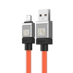 Baseus kabelis CoolPlay USB - 2m 2.4A oranžs cena un informācija | Savienotājkabeļi | 220.lv