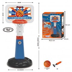 Basketbola komplekts Woopie 99-125cm cena un informācija | Spēles brīvā dabā | 220.lv