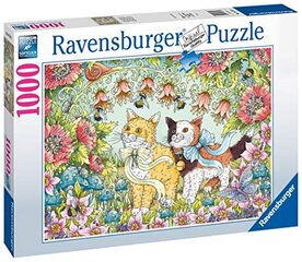 Puzle Ravensburger Kaķu draudzība 16731, 1000 d. cena un informācija | Puzles, 3D puzles | 220.lv