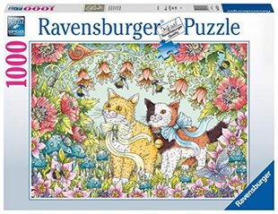 Puzle Ravensburger Kaķu draudzība 16731, 1000 d. cena un informācija | Puzles, 3D puzles | 220.lv