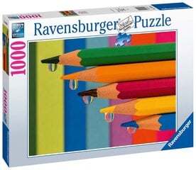 Puzle Ravensburger Krāsainie zīmuļi 16998, 1000 d. cena un informācija | Puzles, 3D puzles | 220.lv