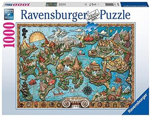 Паззл Карта Ravensburger цена и информация | Пазлы | 220.lv