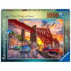 Puzle Ravensburger Forth tilts saulrietā 16766, 1000 d. cena un informācija | Puzles, 3D puzles | 220.lv