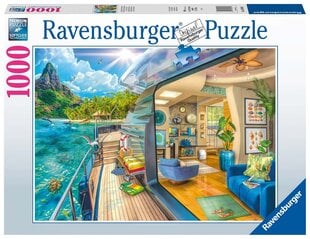 Puzle Ravensburger Tropical Island Charter 16948, 1000 d. cena un informācija | Puzles, 3D puzles | 220.lv