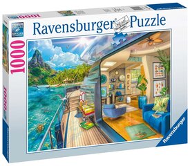 Puzle Ravensburger Tropical Island Charter 16948, 1000 d. cena un informācija | Puzles, 3D puzles | 220.lv