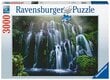 Puzle Ravensburger Ūdenskrituma atkāpšanās Bali 10217116, 3000 d. cena un informācija | Puzles, 3D puzles | 220.lv