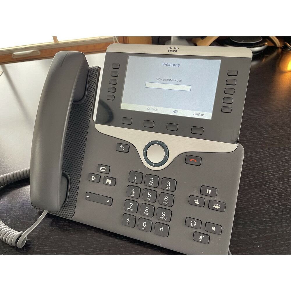 IP Telefons CISCO 8851 Melns cena un informācija | Stacionārie telefoni | 220.lv