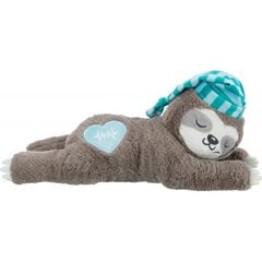 Plīša rotaļu sliņķis Trixie Junior Heartbeat Sloth, 34 cm cena un informācija | Suņu rotaļlietas | 220.lv