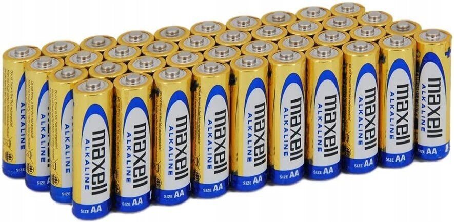 Baterijas MAXELL LR6 AA/1.5V alkaline 40 gab. цена и информация | Baterijas | 220.lv