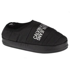 Calvin Klein mājas čības sievietēm YW0YW00412-BEH, melnas цена и информация | Шлепанцы, тапочки для женщин | 220.lv