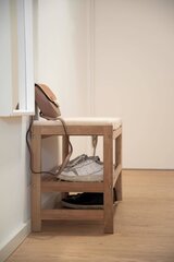 Деревянный шкаф с сиденьем Wеnко, 45x90x34 см цена и информация | Стеллажи, полки | 220.lv