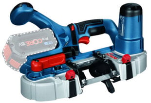 Bosch GCB 18V-63 Professional bezvadu lentzāģis 18 V 63,5 mm + L-Boxx (06012A0401) - bez akumulatora, bez lādētāja cena un informācija | Zāģi, ripzāģi | 220.lv