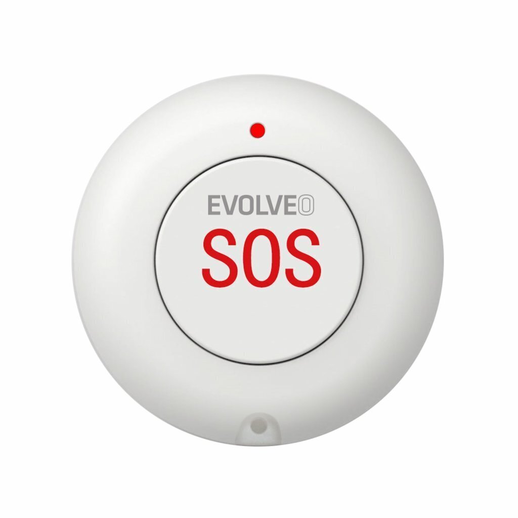 EVOLVEO Alarmex Pro, bezvadu poga/zvans cena un informācija | Drošības sistēmu piederumi | 220.lv