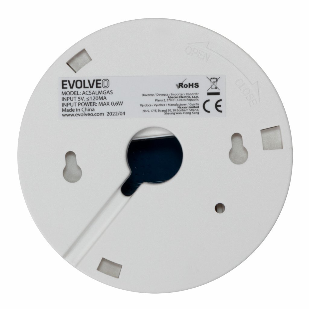EVOLVEO Alarmex Pro, bezvadu uzliesmojošu gāzu detektors cena un informācija | Drošības sistēmu piederumi | 220.lv