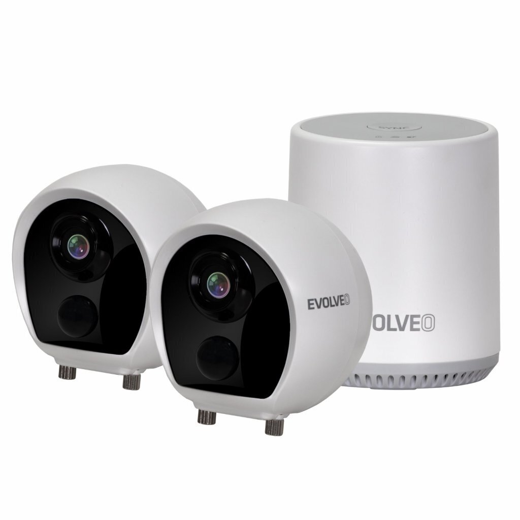 Bezvadu kameru sistēma EVOLVEO Detective BT4 SMART цена и информация | Novērošanas kameras | 220.lv