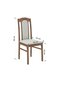 Krēsls K1, brūns/smilškrāsas cena un informācija | Virtuves un ēdamistabas krēsli | 220.lv