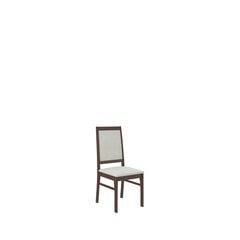 Krēsls K68, brūns/smilškrāsas cena un informācija | Virtuves un ēdamistabas krēsli | 220.lv
