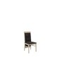 Krēsls K16, smilškrāsas/melns cena un informācija | Virtuves un ēdamistabas krēsli | 220.lv