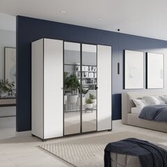 Шкаф ADRK Furniture Osma 180, белый цвет цена и информация | Шкафы | 220.lv