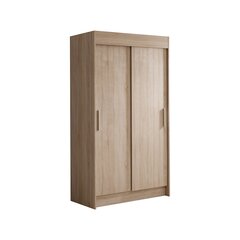 Шкаф ADRK Furniture Karien 120, коричневый цена и информация | Шкафы | 220.lv