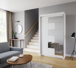 Шкаф ADRK Furniture Shalva 120, белый цена и информация | Шкафы | 220.lv